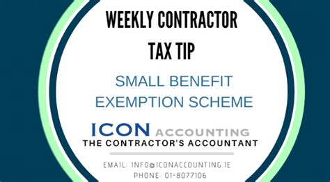 Small Benefit Exemption .